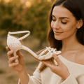 WOMEN'S SUMMER SATIN HEELED SANDALS - Zarino Newstyle