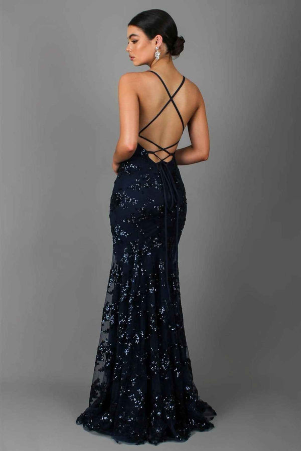 WOMEN'S SUMMER SEQUIN MAXI DRESS