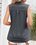 WOMEN'S SUMMER SLEEVELESS POLO TOP - Zarino Newstyle