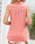 WOMEN'S SUMMER SLEEVELESS POLO TOP - Zarino Newstyle