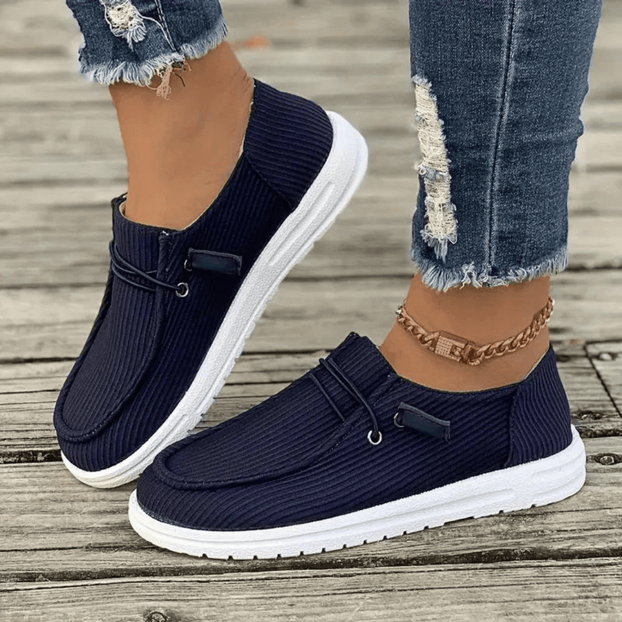WOMEN'S SUMMER SLIP - ON FLAT LOAFERS - Zarino Newstyle