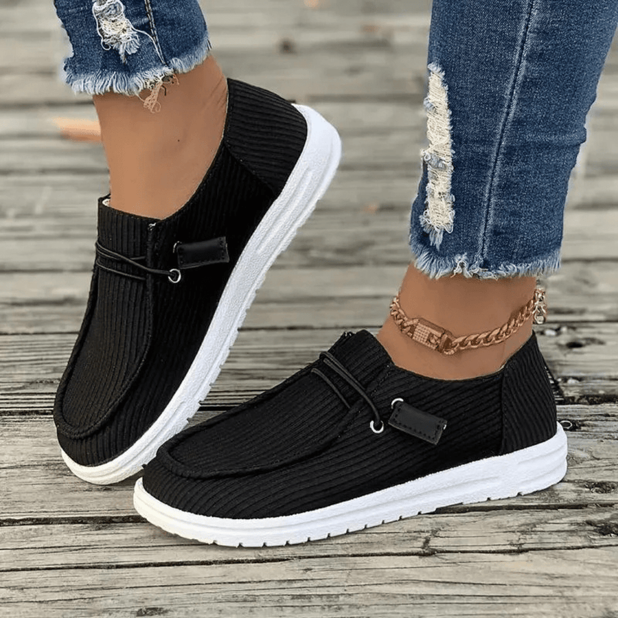 WOMEN'S SUMMER SLIP - ON FLAT LOAFERS - Zarino Newstyle