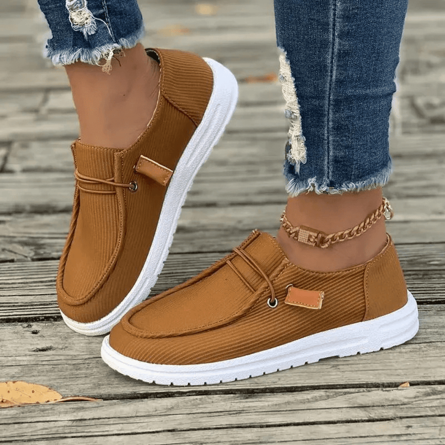 WOMEN'S SUMMER SLIP - ON FLAT LOAFERS - Zarino Newstyle