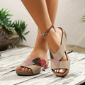 WOMEN'S SUMMER SLIP - ON FLAT SANDALS - Zarino Newstyle