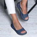 WOMEN'S SUMMER SLIP - ON FLAT SANDALS - Zarino Newstyle