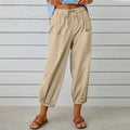 WOMEN'S SUMMER TAPERED CAPRI PANTS - Zarino Newstyle