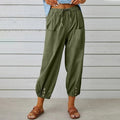 WOMEN'S SUMMER TAPERED CAPRI PANTS - Zarino Newstyle