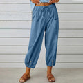 WOMEN'S SUMMER TAPERED CAPRI PANTS - Zarino Newstyle