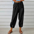 WOMEN'S SUMMER TAPERED CAPRI PANTS - Zarino Newstyle