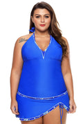 WOMEN'S SUMMER TWO PIECE HALTER TANKINI SET - Zarino Newstyle