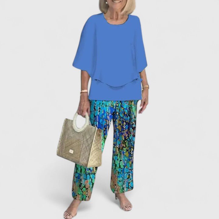 WOMEN'S SUMMER TWO PIECE LOUNGE SET - Zarino Newstyle