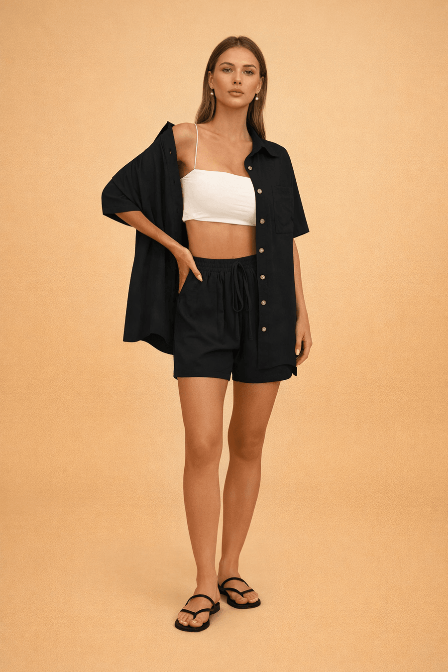 WOMEN'S SUMMER TWO - PIECE MATCHING SET - Zarino Newstyle