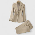 WOMEN'S TAILORED FIT OFFICE WEAR SUMMER SUIT - Zarino Newstyle