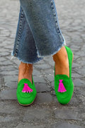 WOMEN'S TASSEL POINTED SUMMER LOAFERS - Zarino Newstyle