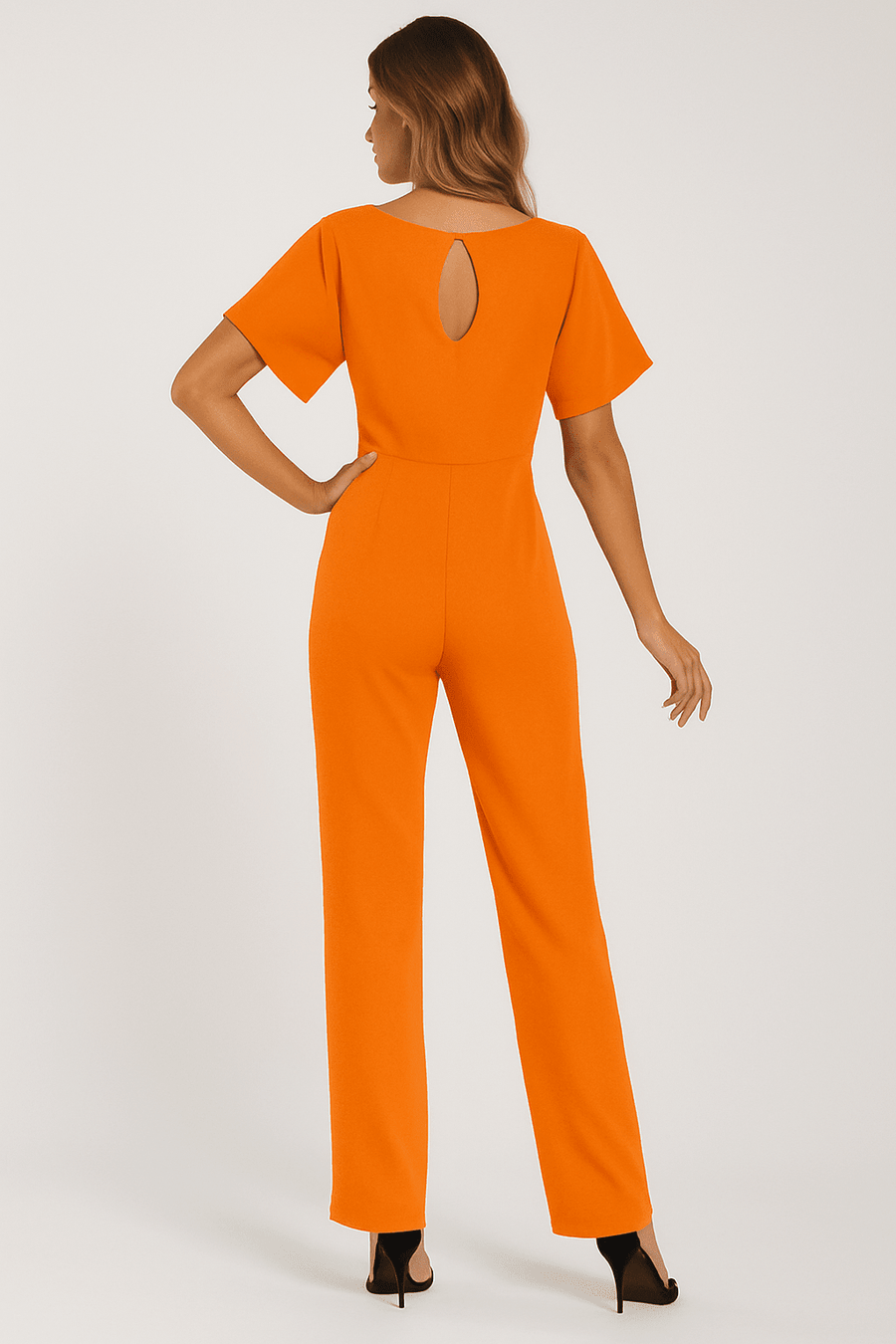 WOMEN'S TIE WAIST WIDE LEG SUMMER JUMPSUIT - Zarino Newstyle