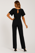 WOMEN'S TIE WAIST WIDE LEG SUMMER JUMPSUIT - Zarino Newstyle
