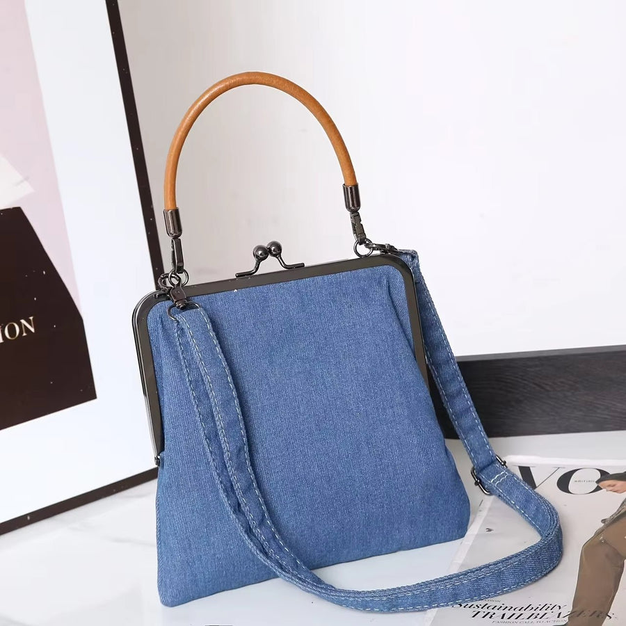 WOMEN'S TRENDY DENIM TOTE BAG - Zarino Newstyle