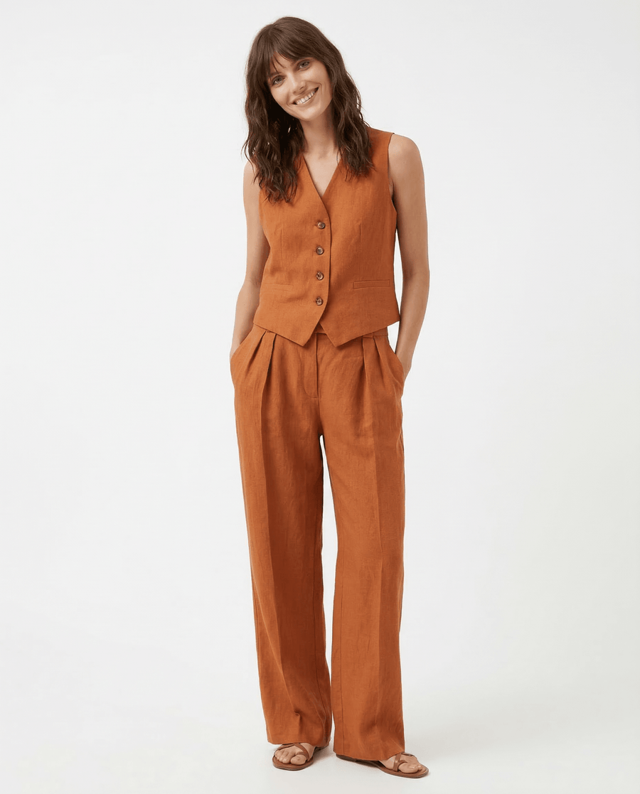 WOMEN'S VEST & WIDE LEG TROUSER SET - Zarino Newstyle