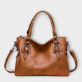 WOMEN'S VINTAGE STRUCTURED SATCHEL HANDBAG - Zarino Newstyle