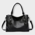 WOMEN'S VINTAGE STRUCTURED SATCHEL HANDBAG - Zarino Newstyle