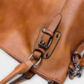 WOMEN'S VINTAGE STRUCTURED SATCHEL HANDBAG - Zarino Newstyle
