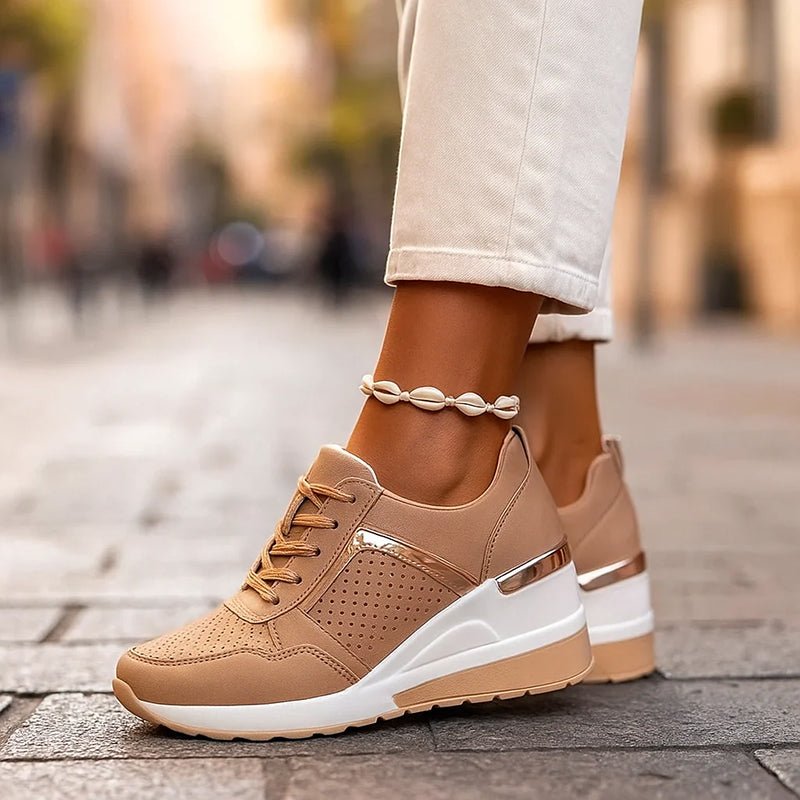 WOMEN'S WEDGE SNEAKERS - Zarino Newstyle