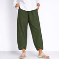 WOMEN'S WIDE LEG CROPPED PANTS - Zarino Newstyle