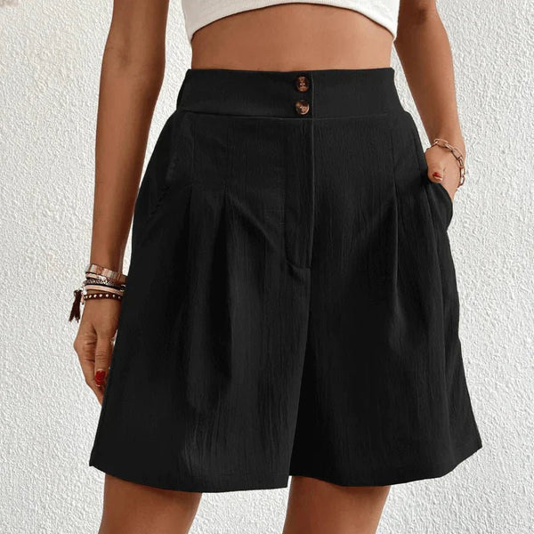 WOMEN'S WIDE LEG SUMMER SHORTS - Zarino Newstyle