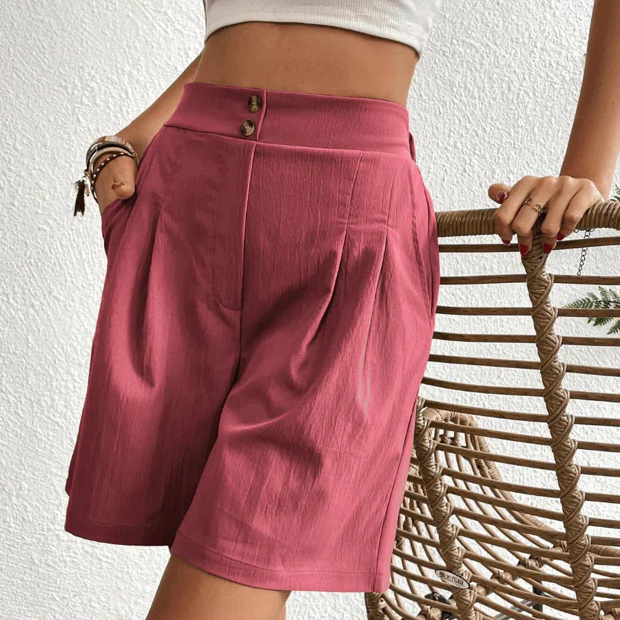 WOMEN'S WIDE LEG SUMMER SHORTS - Zarino Newstyle