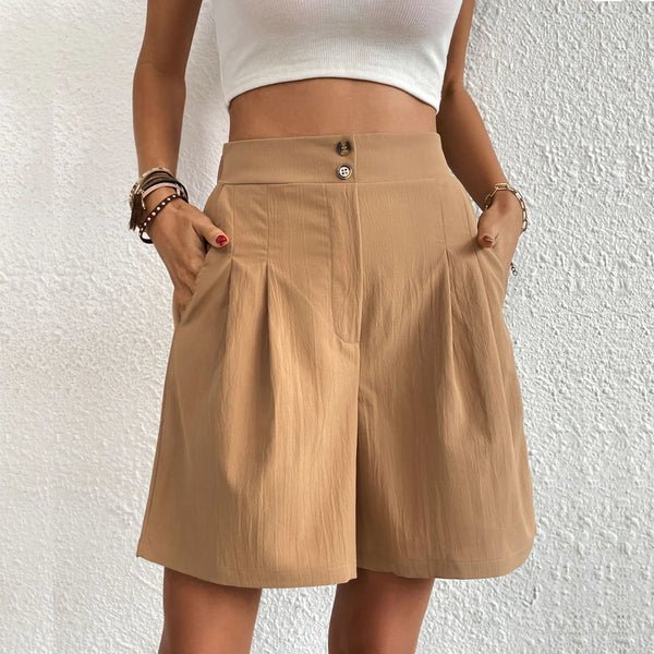 WOMEN'S WIDE LEG SUMMER SHORTS - Zarino Newstyle
