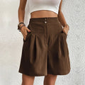 WOMEN'S WIDE LEG SUMMER SHORTS - Zarino Newstyle