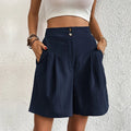 WOMEN'S WIDE LEG SUMMER SHORTS - Zarino Newstyle