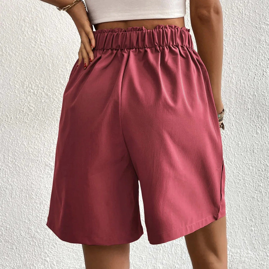 WOMEN'S WIDE LEG SUMMER SHORTS - Zarino Newstyle