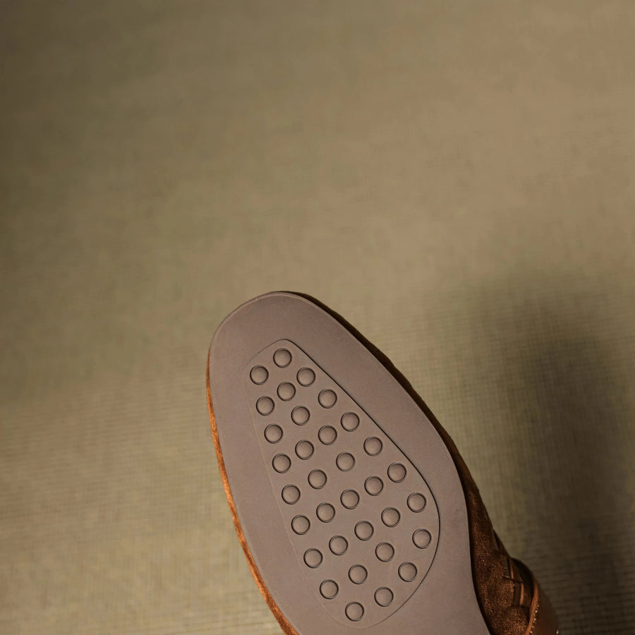 WOMEN'S WOVEN MARY JANE FLATS - Zarino Newstyle