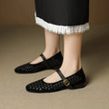 WOMEN'S WOVEN MARY JANE FLATS - Zarino Newstyle