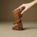 WOMEN'S WOVEN MARY JANE FLATS - Zarino Newstyle