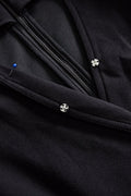 WOMEN'S WRAP - STYLE BUTTON DETAIL MIDI DRESS - Zarino Newstyle
