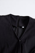 WOMEN'S WRAP - STYLE BUTTON DETAIL MIDI DRESS - Zarino Newstyle
